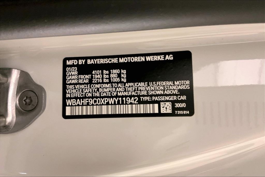 Certified Used 2023 Alpine White BMW  image 29