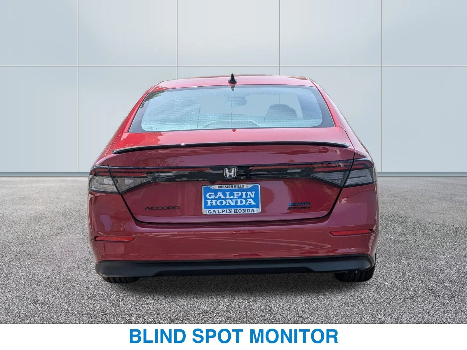 New 2026 Radiant Red Metallic Honda Sport Hybrid image 8