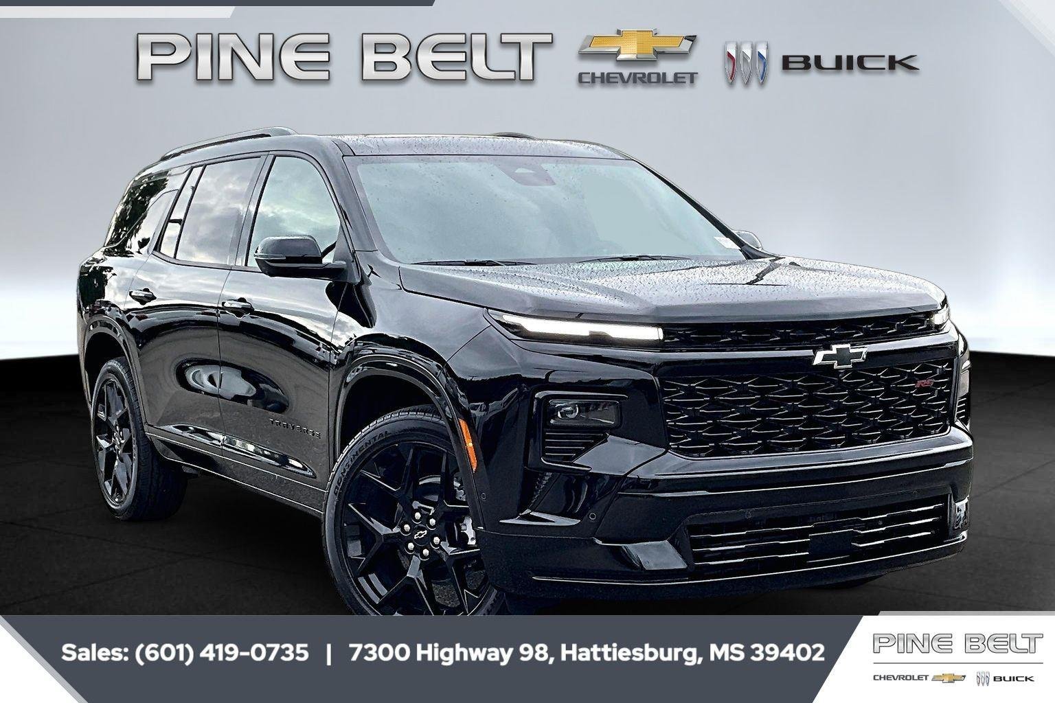 New 2026 Mosaic Black Metallic Chevrolet RS image 1
