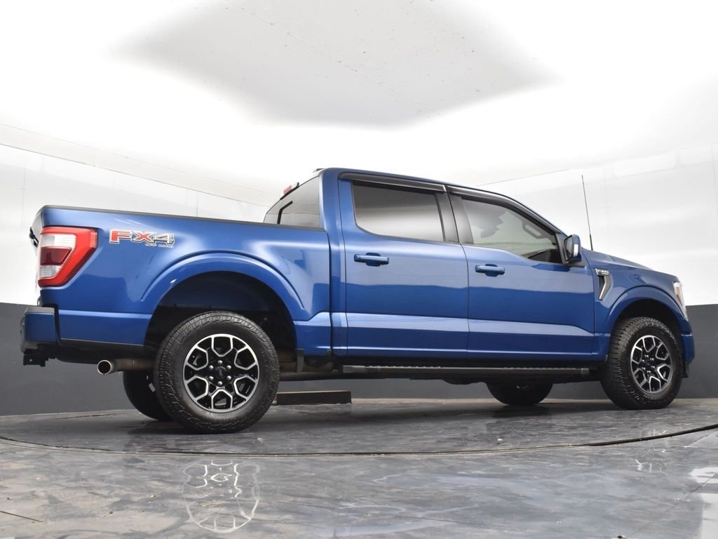 Used 2022 Blue Ford Lariat image 22