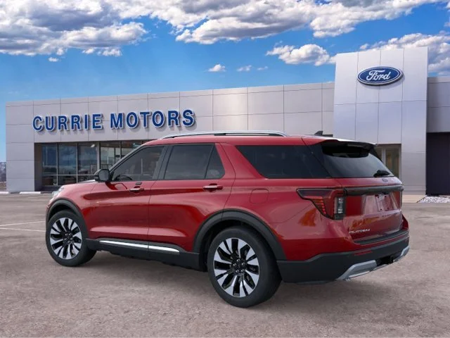 New 2026 Rapid Red Metallic Tinted Clearcoat Ford Platinum image 4