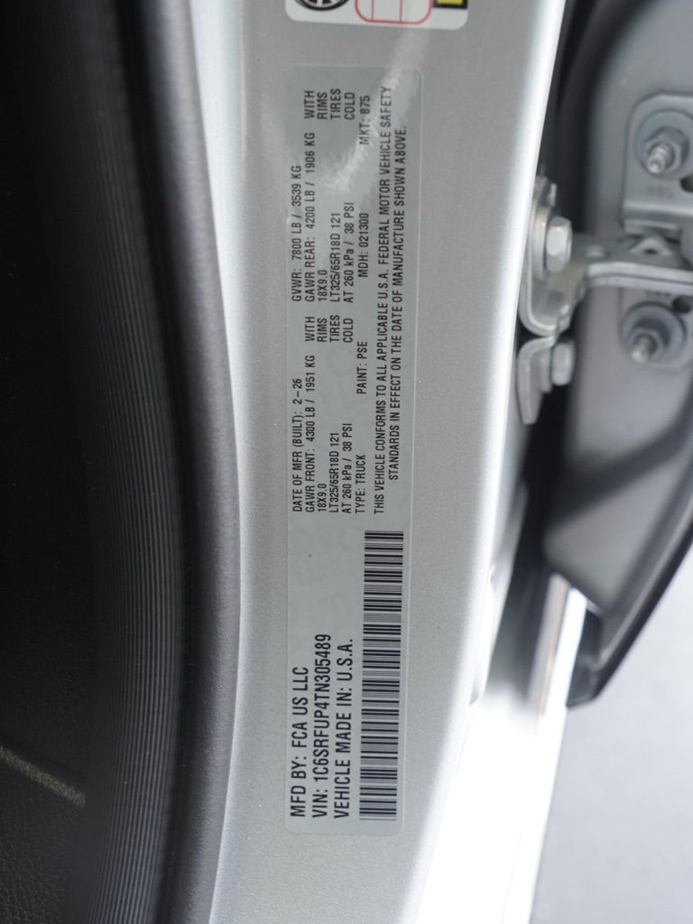 New 2026 Silver Zynith Exterior Paint RAM RHO image 30