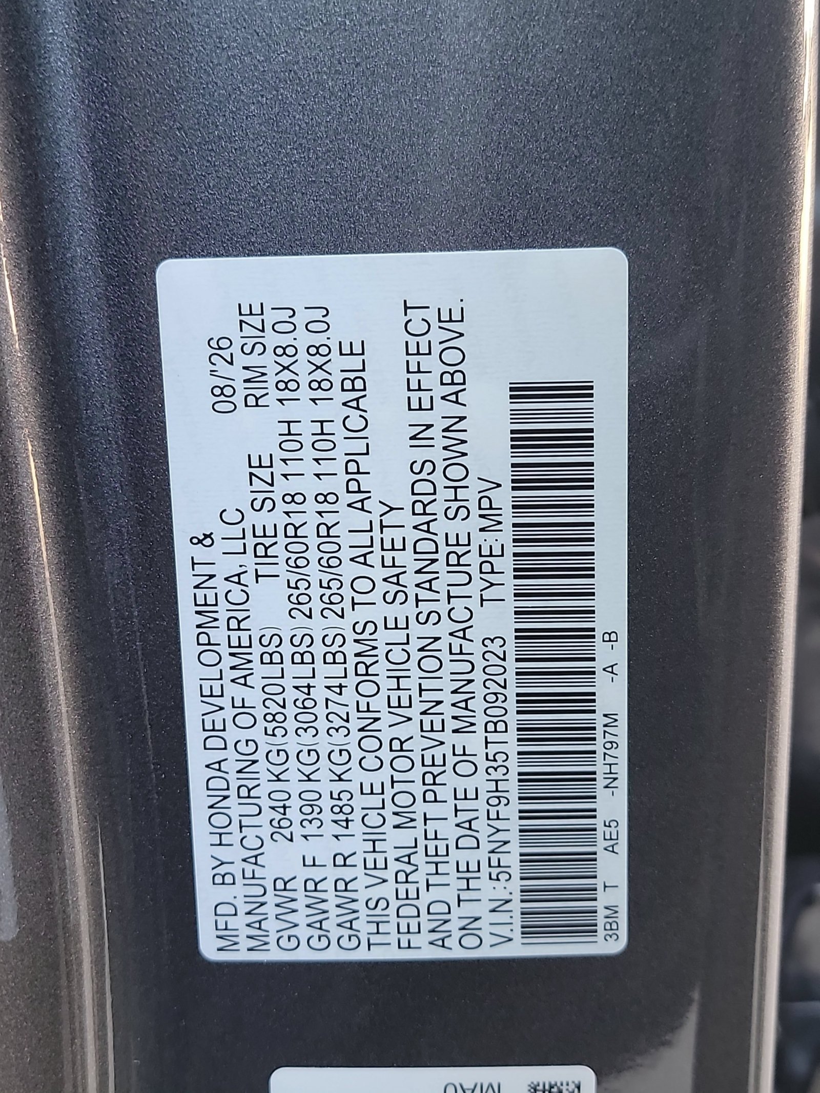 New 2026 Modern Steel Metallic Honda RTL image 32