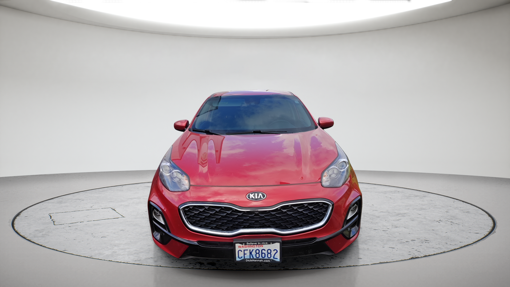 Used 2021 Red Kia LX image 4