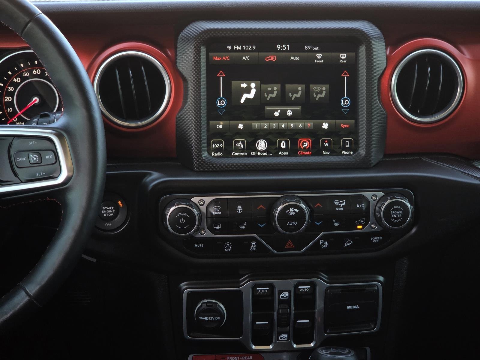 Used 2018 Firecracker Red Clearcoat Jeep Rubicon image 16