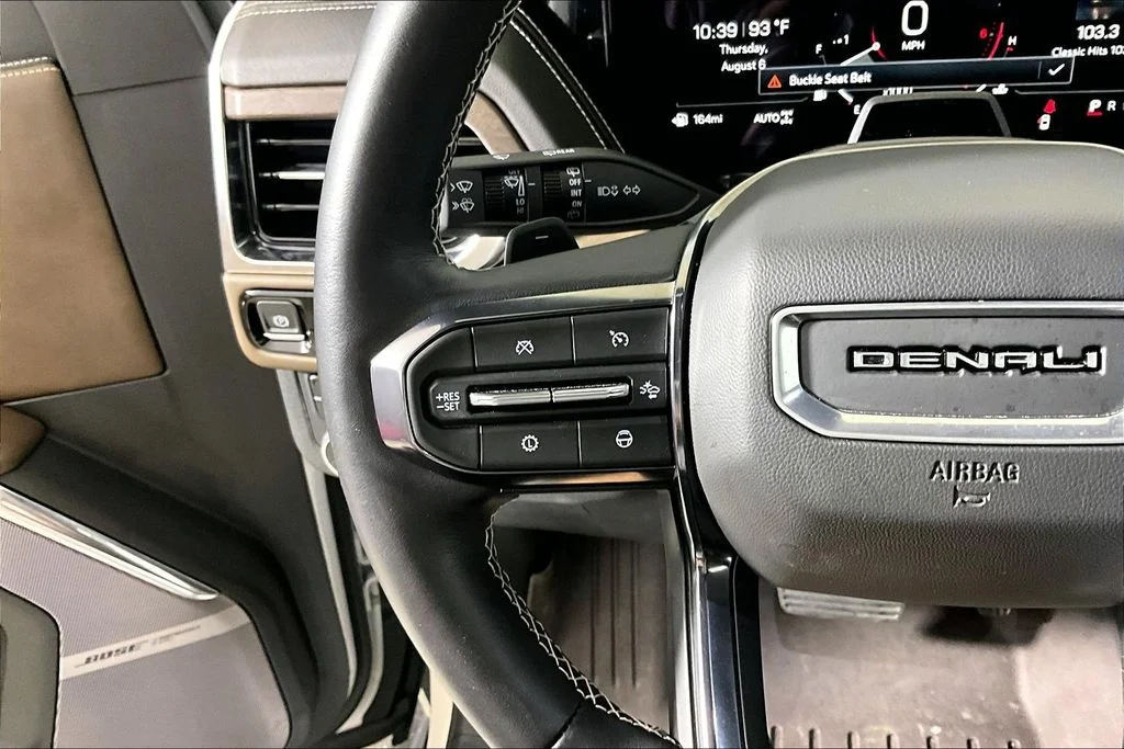 Certified Used 2025 White Frost Tri-Coat GMC Denali Ultimate image 14