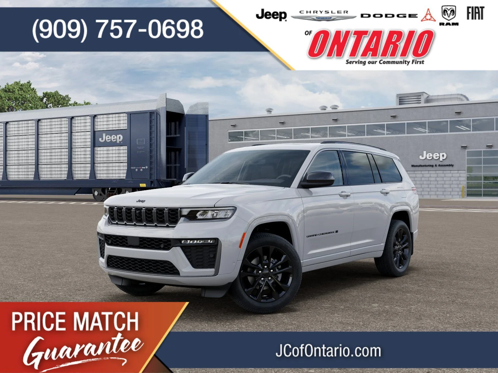 New 2026 Bright White Clear-Coat Exterior Paint Jeep Limited image 1