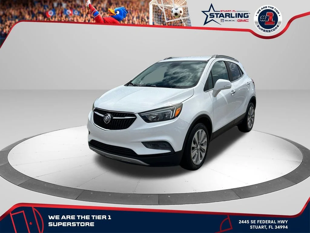 Used 2019 (Includes (CM5) Black Carbon Metallic lower exterior accent color, Paint code W700S.) Buick Preferred image 1