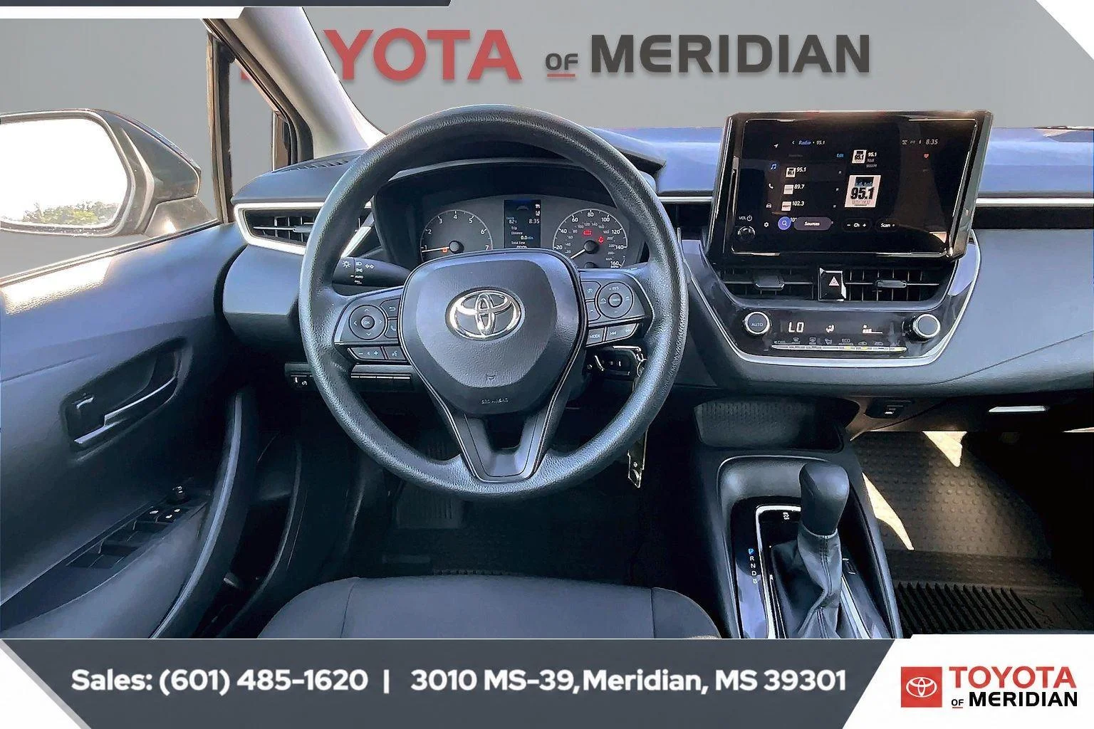 Used 2024 Midnight Black Metallic Toyota LE image 5