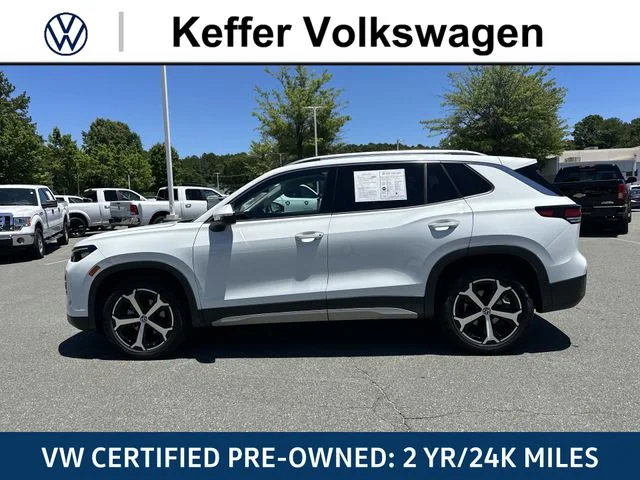 Certified Used 2025 White Volkswagen 2.0T SE image 2