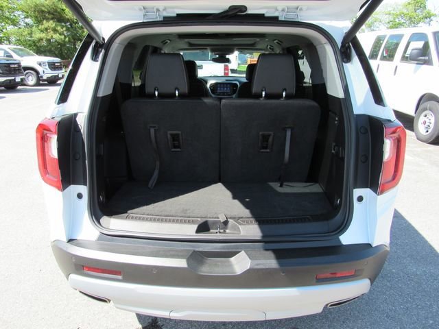 Used 2023 White Frost Tricoat GMC SLT image 34