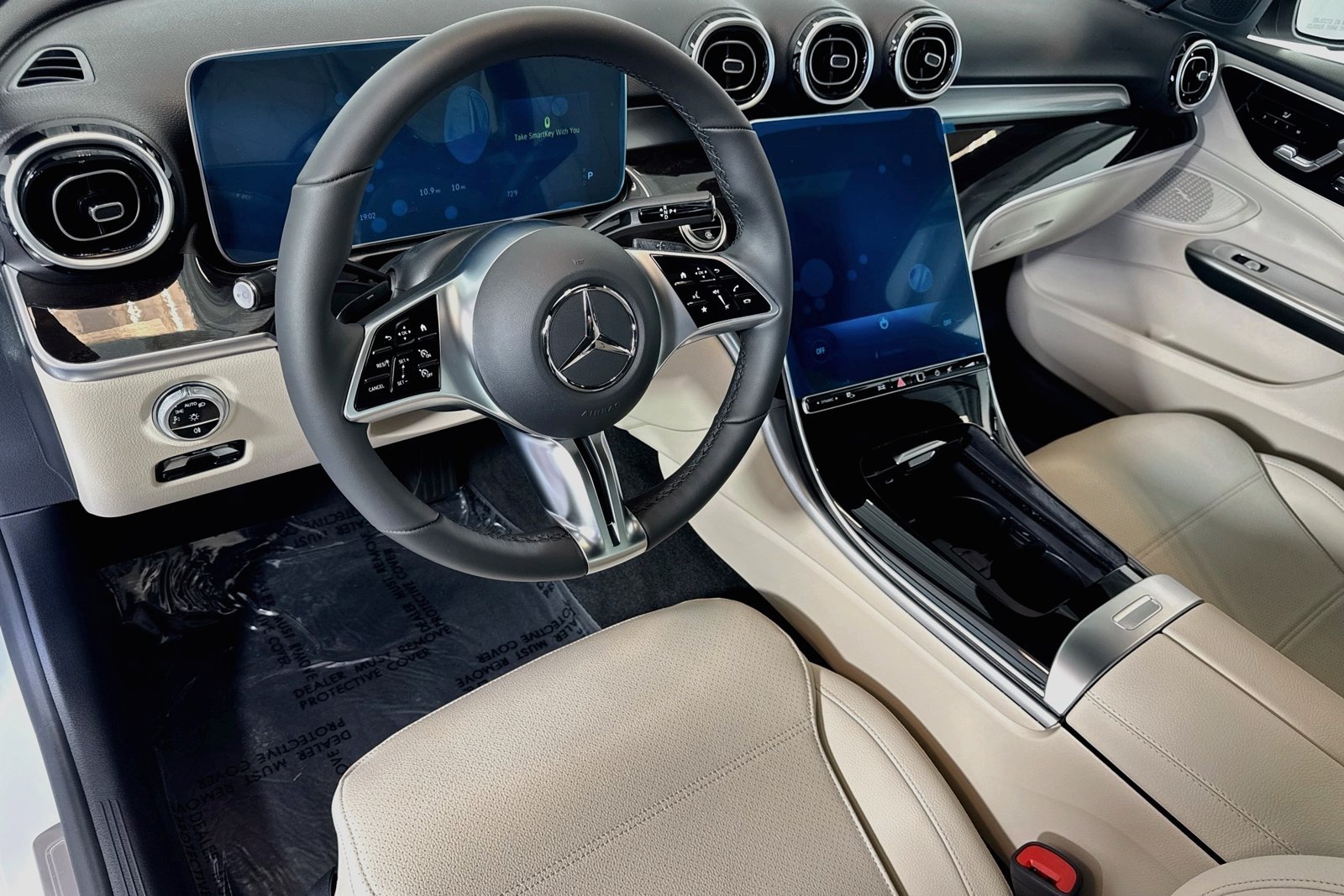 New 2026 Polar White Mercedes-Benz C 300 image 9