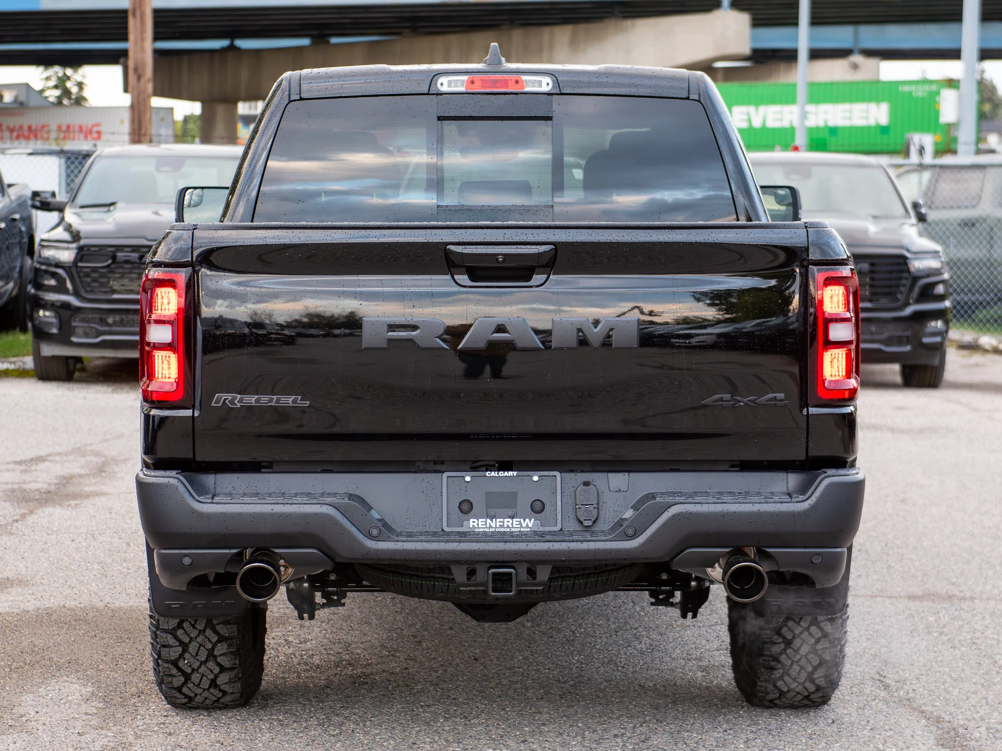 New 2026 Black RAM Rebel* Crew Cab 4x4, Level 2 Equip Group, Passenger Screen, 33 Inch A/T Tires image 6
