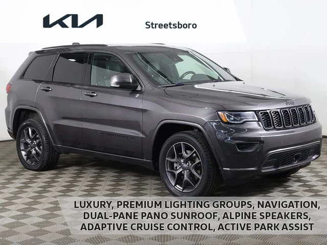 2021 Jeep Grand Cherokee 80th Anniversary Edition