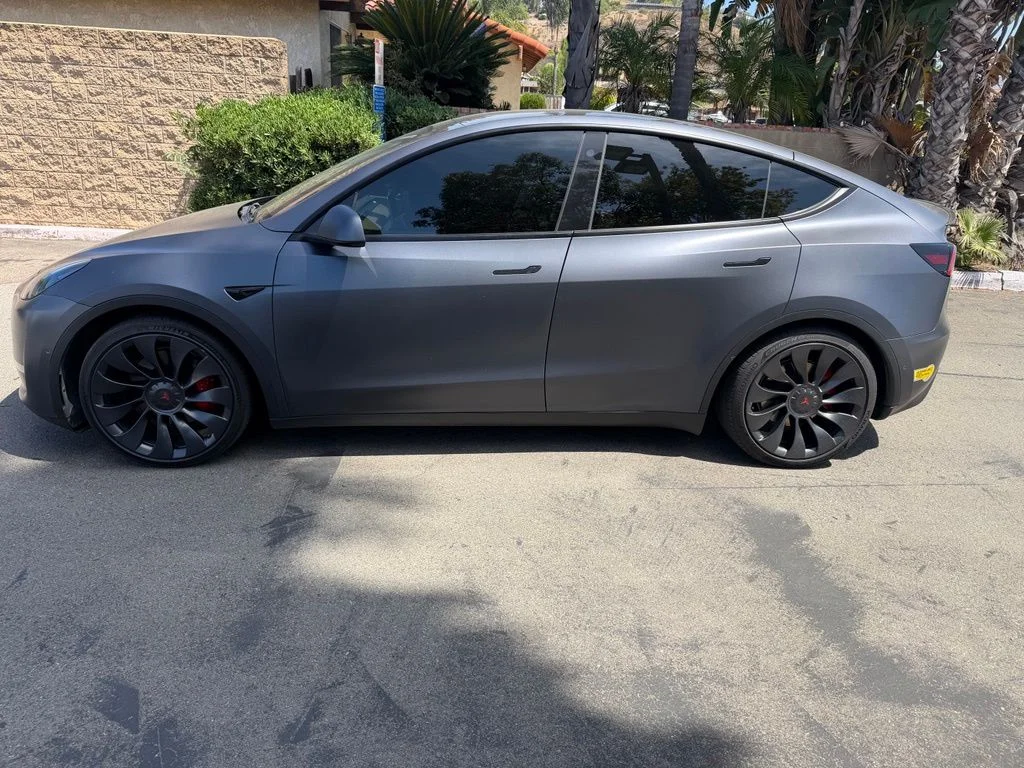 Used 2022 Gray Tesla Performance image 7