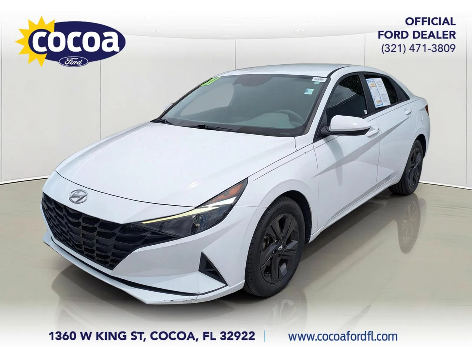 2021 Hyundai Elantra Blue