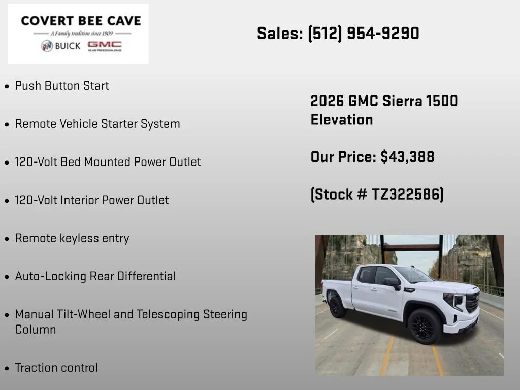 New 2026 Summit White GMC Elevation image 36