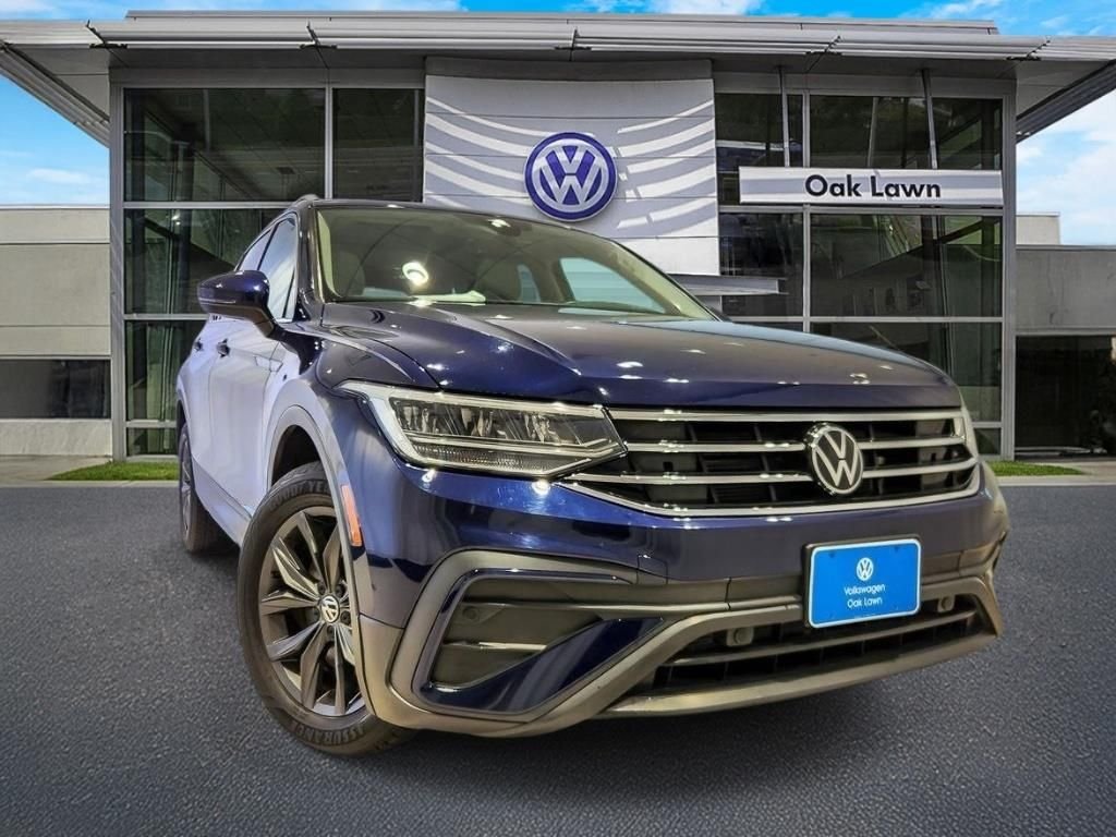 Certified Used 2023 Atlantic Blue Metallic Volkswagen 2.0T SE image 1