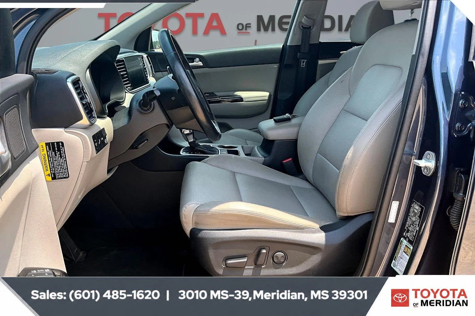 Used 2021 Pacific Blue Kia EX image 18