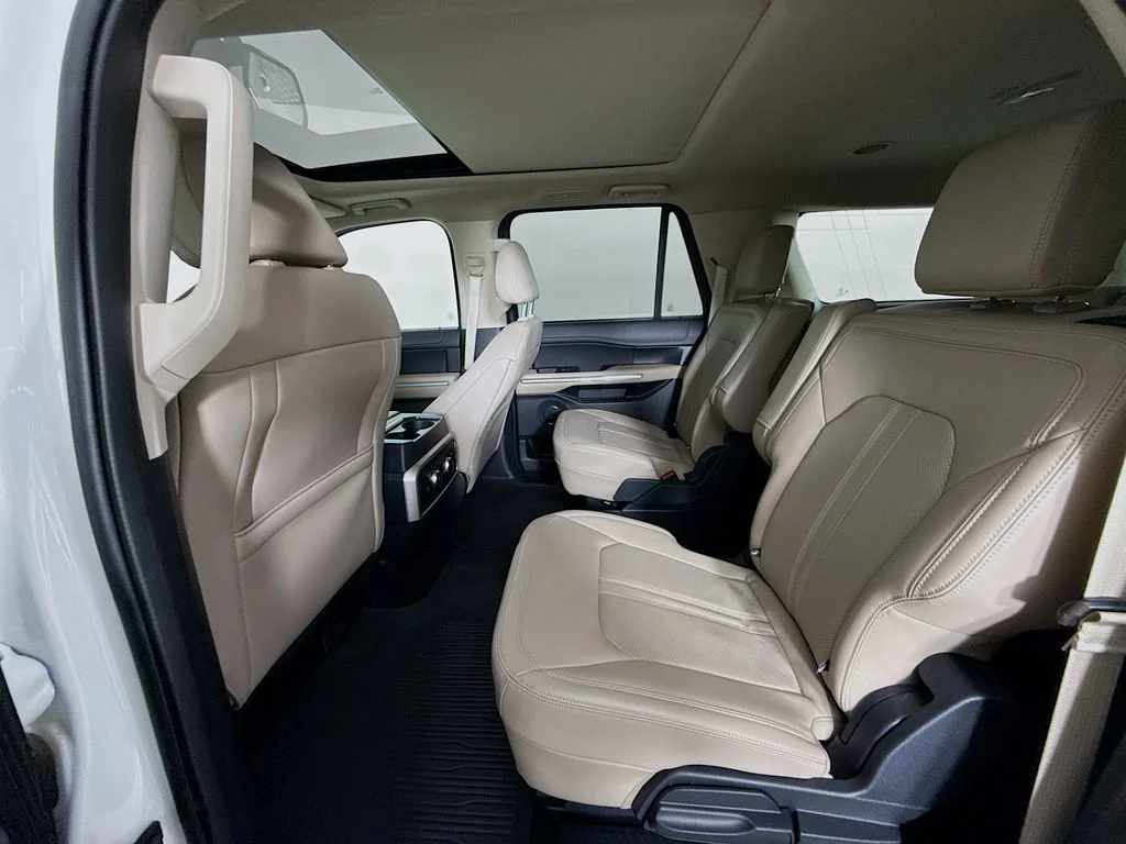 Used 2023 White Metallic Ford Limited image 26
