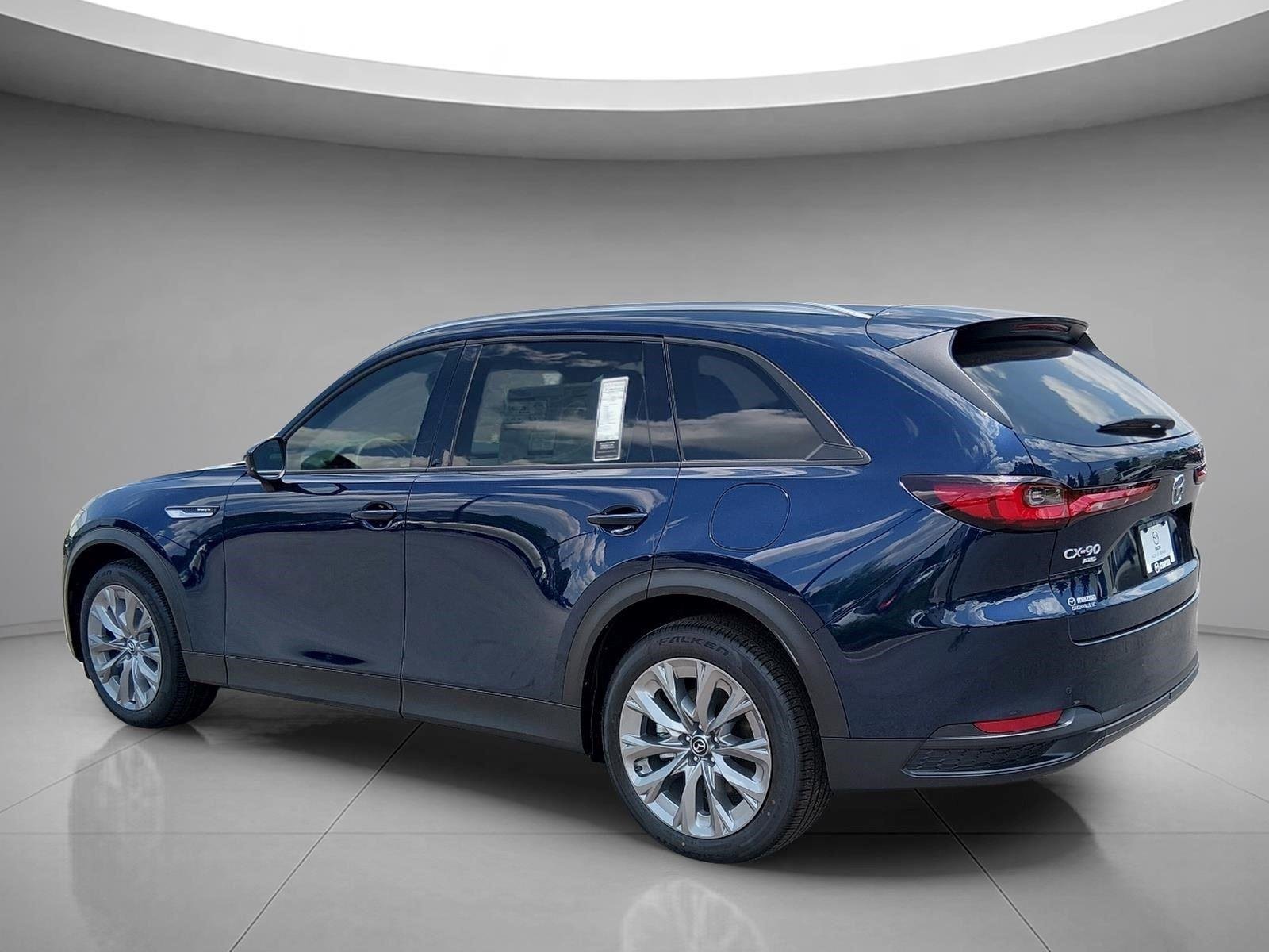 New 2026 Deep Crystal Blue Mica Mazda Preferred AWD image 3