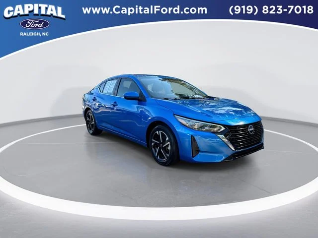 Used 2025 Blue Nissan SV image 2