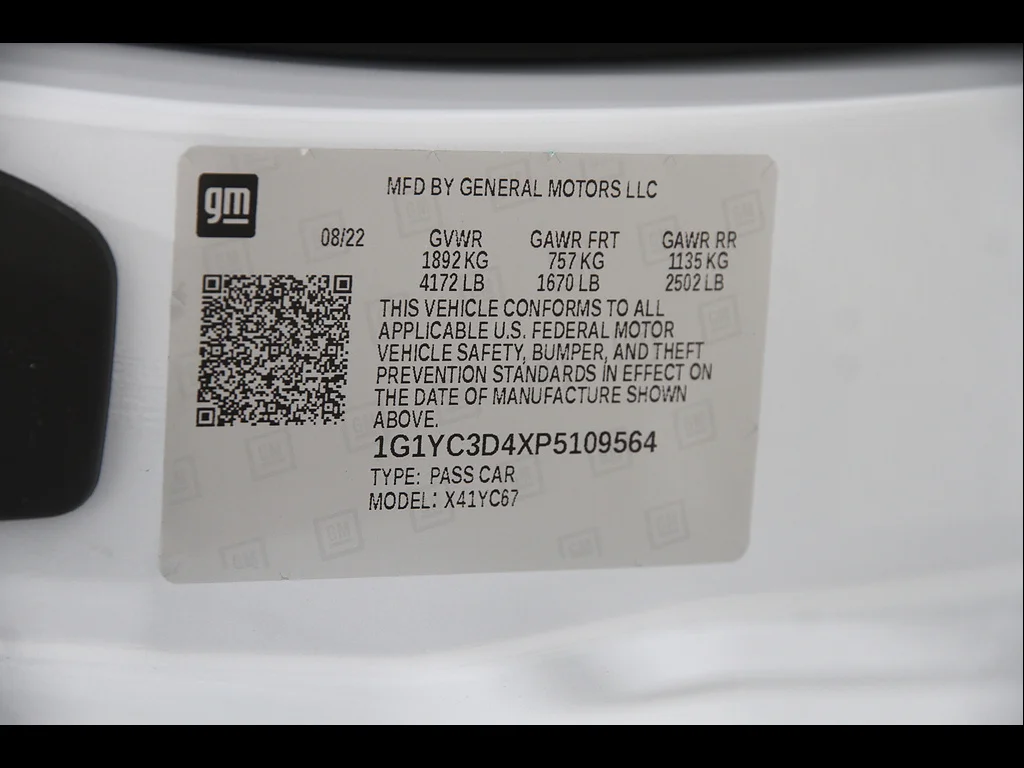Used 2023 Ceramic Matrix Gray Metallic Chevrolet Stingray image 30
