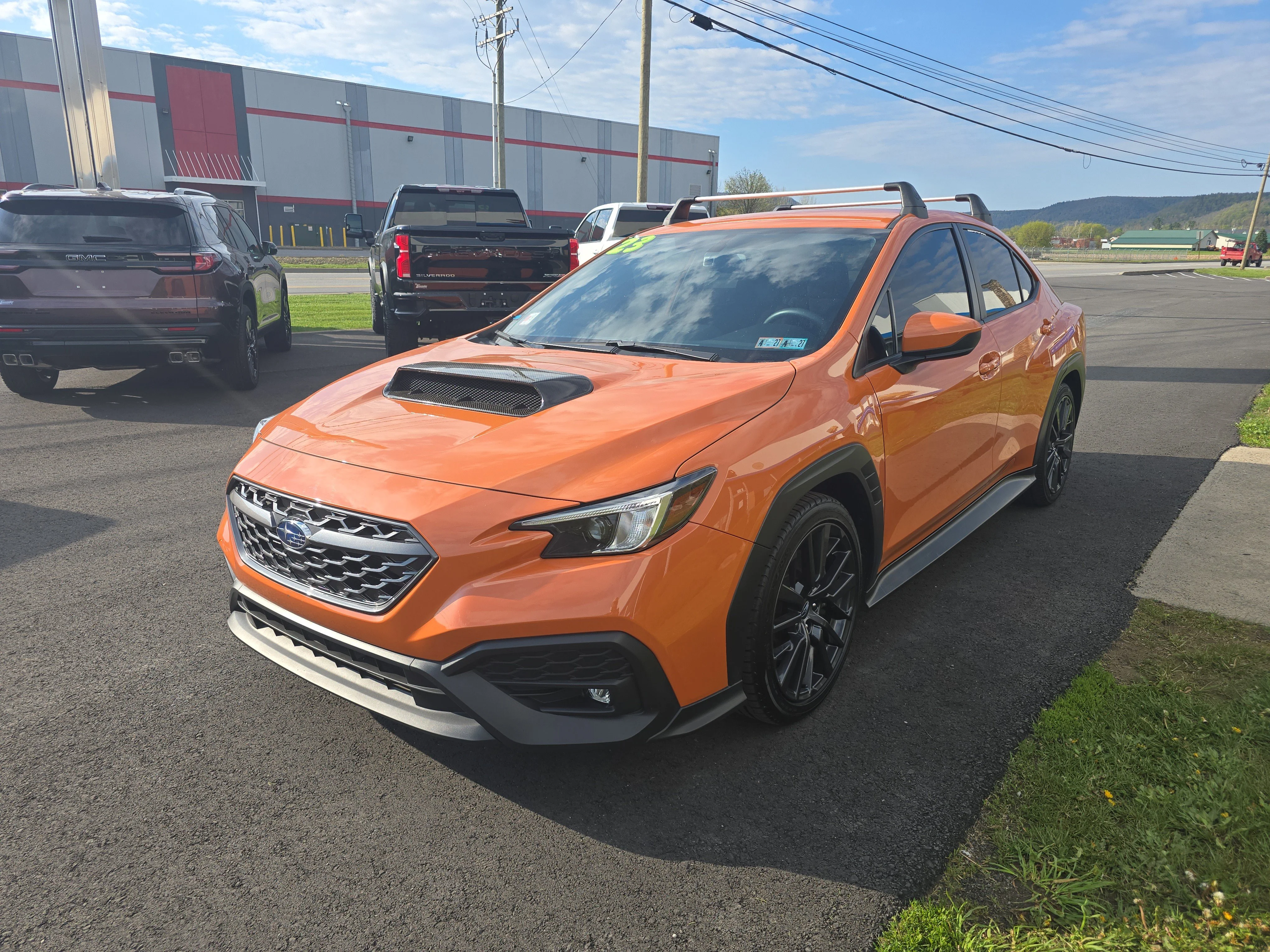 Used 2023 Solar Orange Pearl Subaru Premium image 8