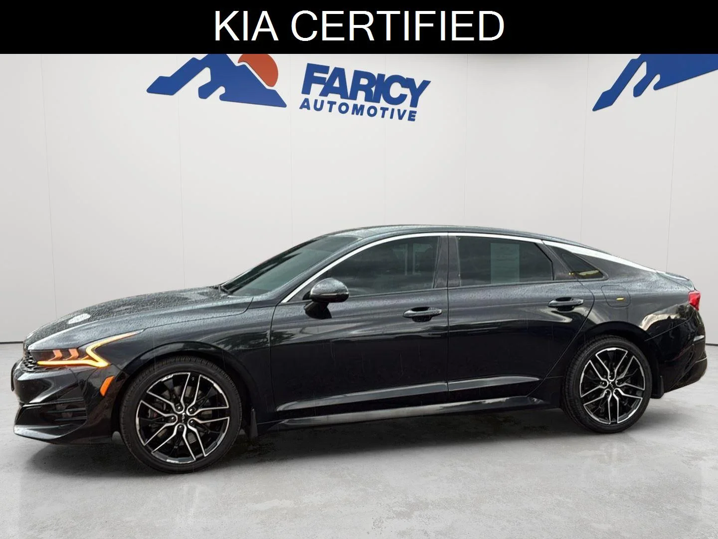 Used 2024 Ebony Black Kia GT image 1