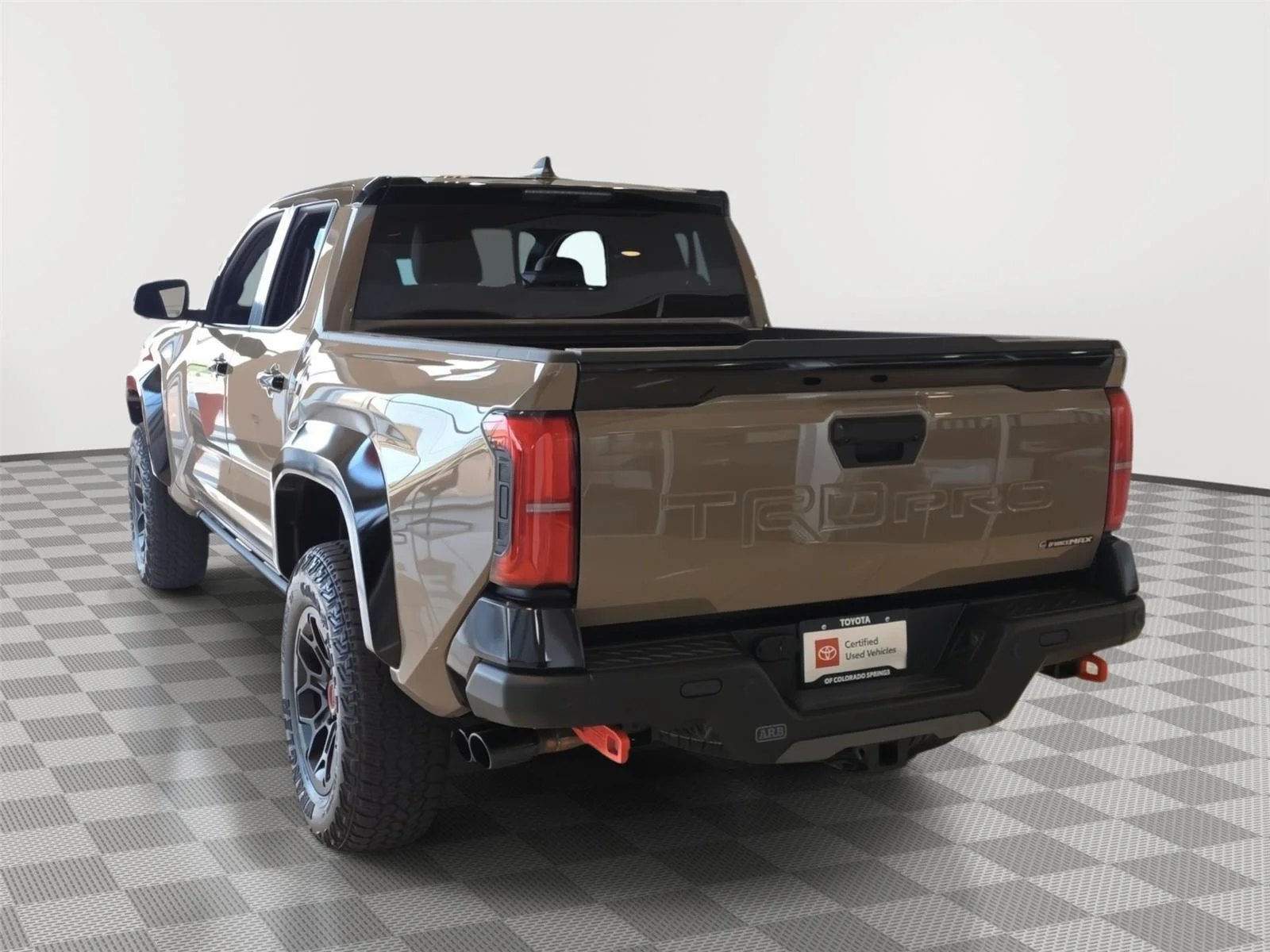 Certified Used 2025 Mudbath w/ Black Roof Toyota TRD Pro HV image 11