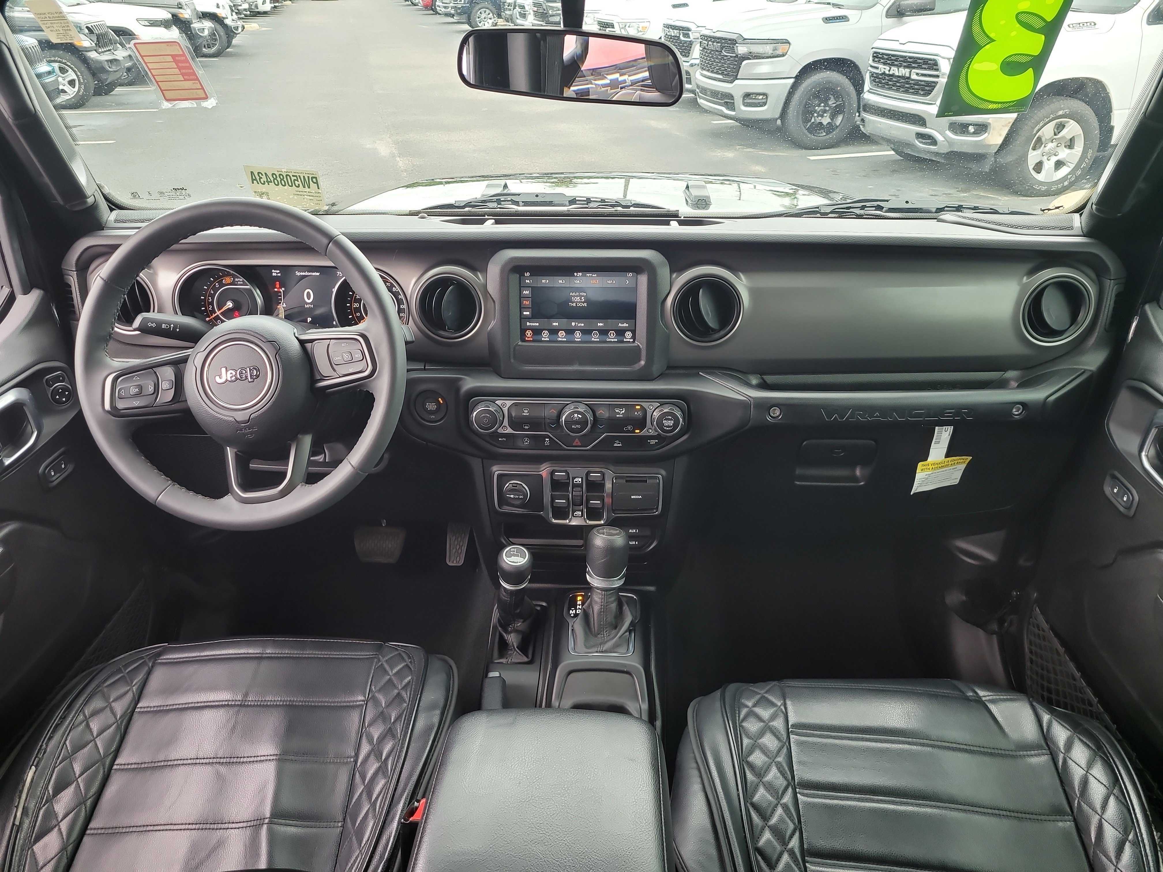 Used 2023 Black Clearcoat Jeep Willys image 14