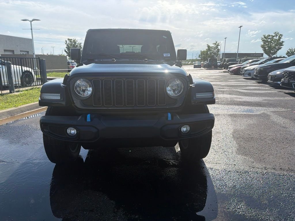 Used 2024 Black Jeep Sport S 4xe image 2