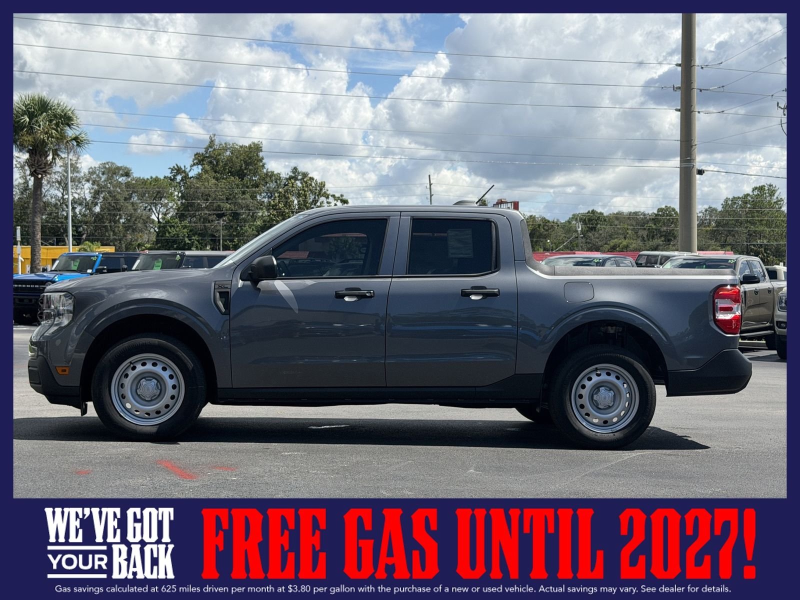 New 2026 Carbonized Gray Metallic Ford XL image 8