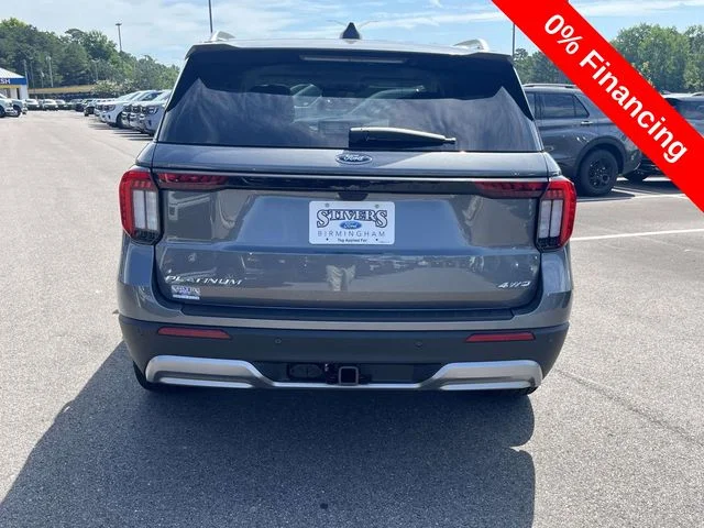 New 2026 Carbonized Gray Metallic Ford Platinum image 3