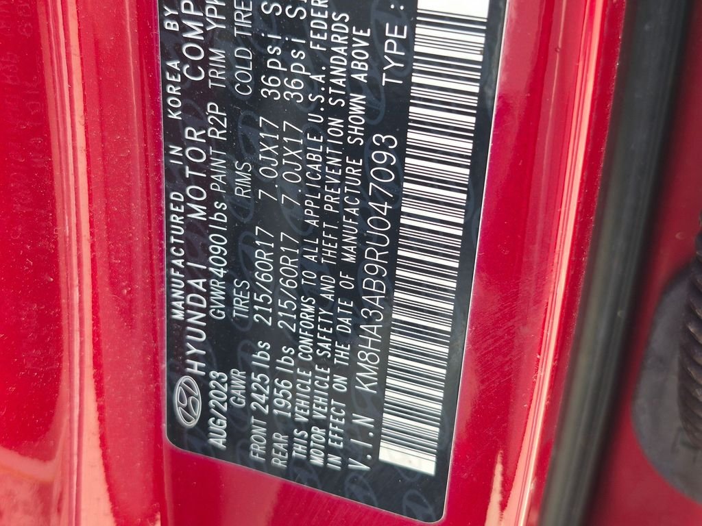 Used 2024 Red Hyundai SE image 24