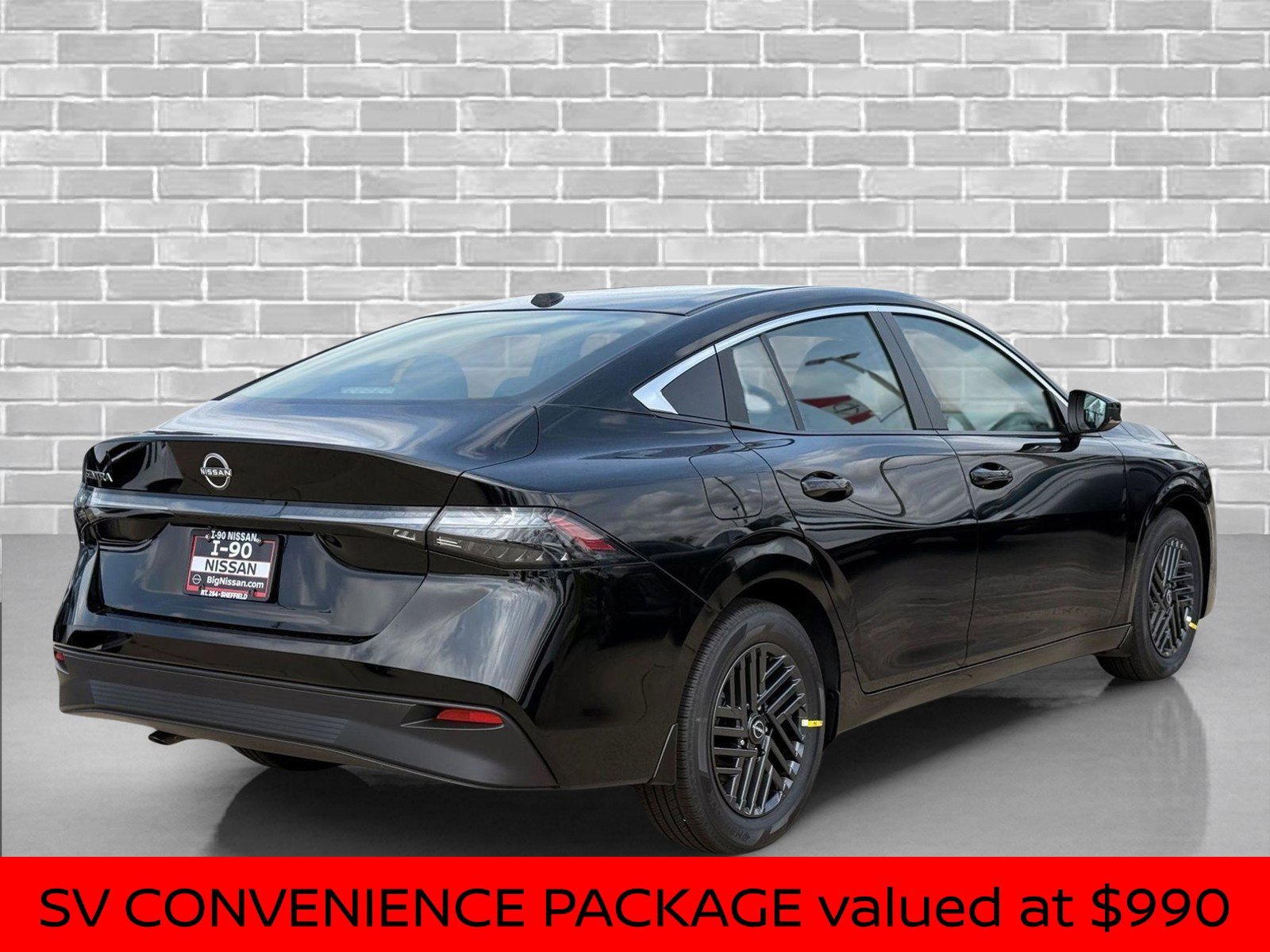 New 2026 Super Black Nissan SV image 2