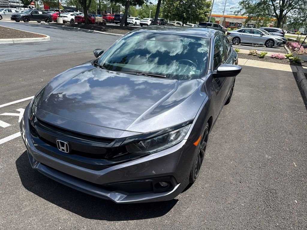 Certified Used 2020 Modern Steel Metallic Honda Sport image 1