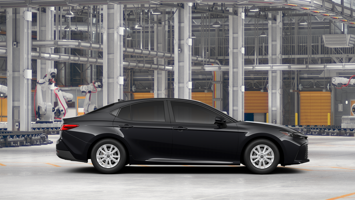 New 2026 Midnight Black Metallic Toyota LE image 12