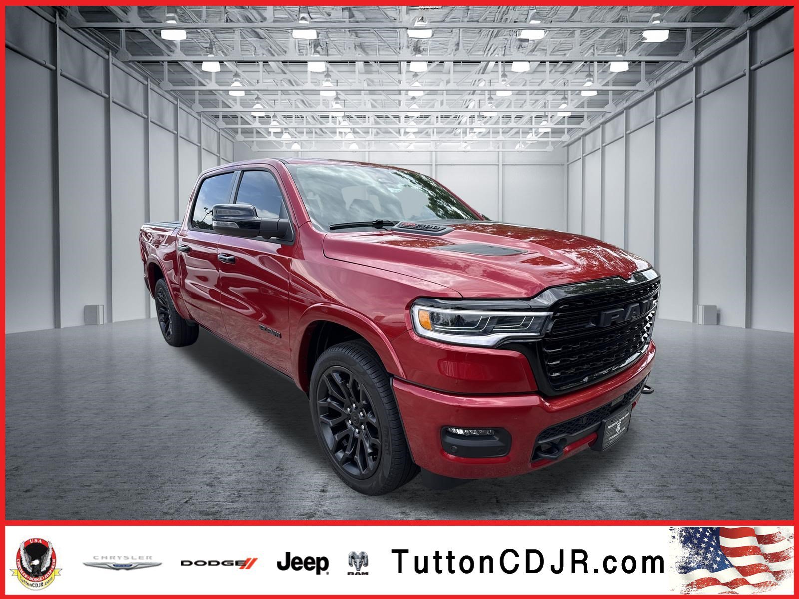 New 2026 Molten Red Pearl-Coat Exterior Paint RAM Limited image 1