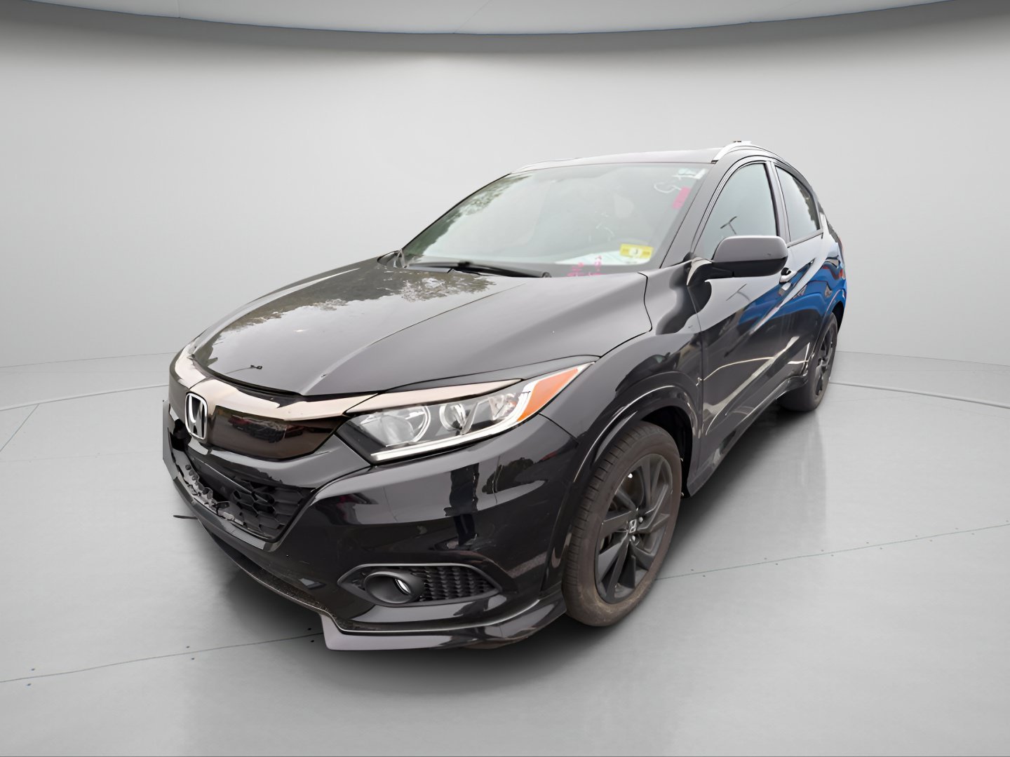 Used 2021 Crystal Black Pearl Honda Sport image 2