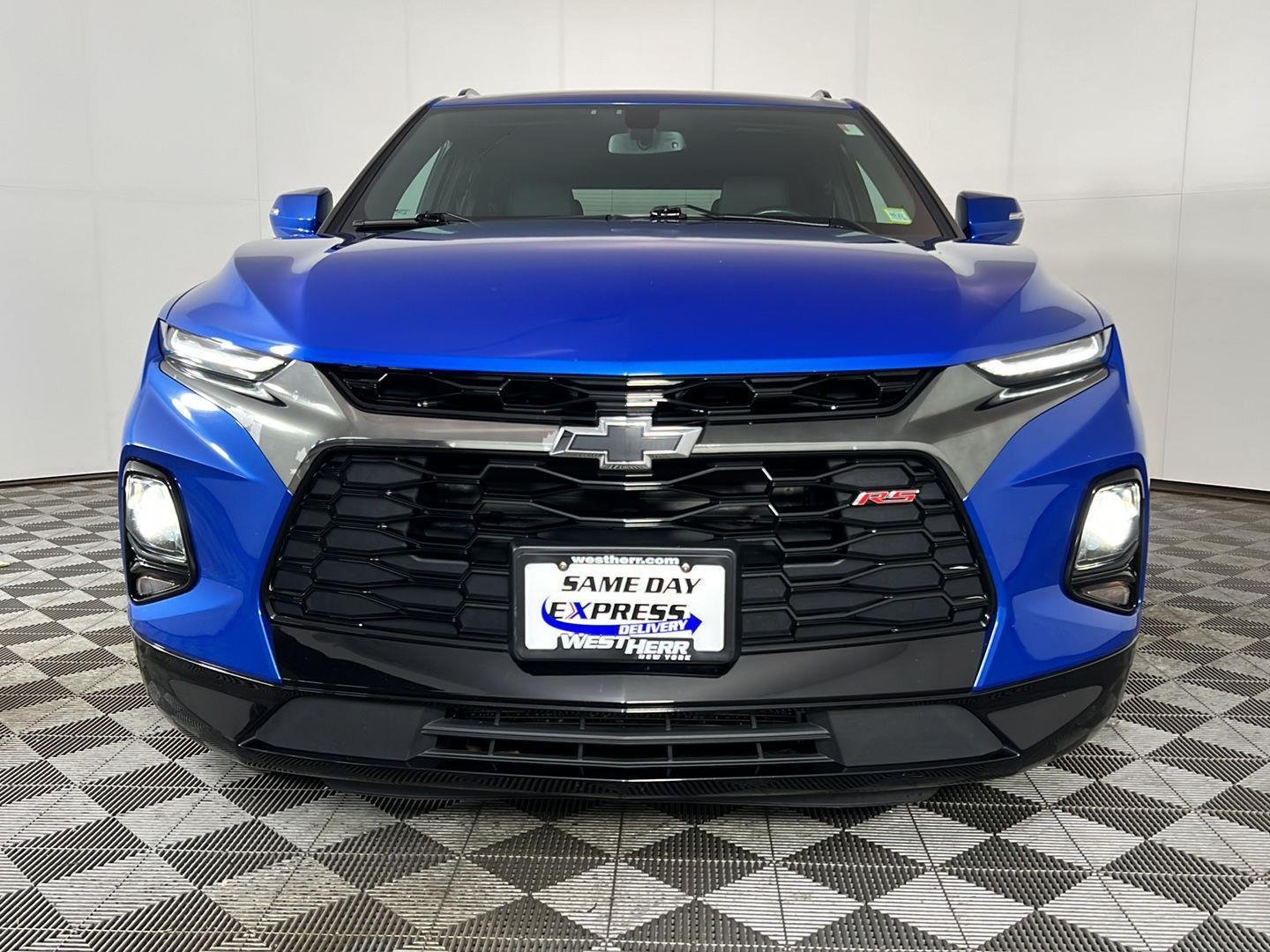 Used 2020 Bright Blue Metallic Chevrolet RS image 12