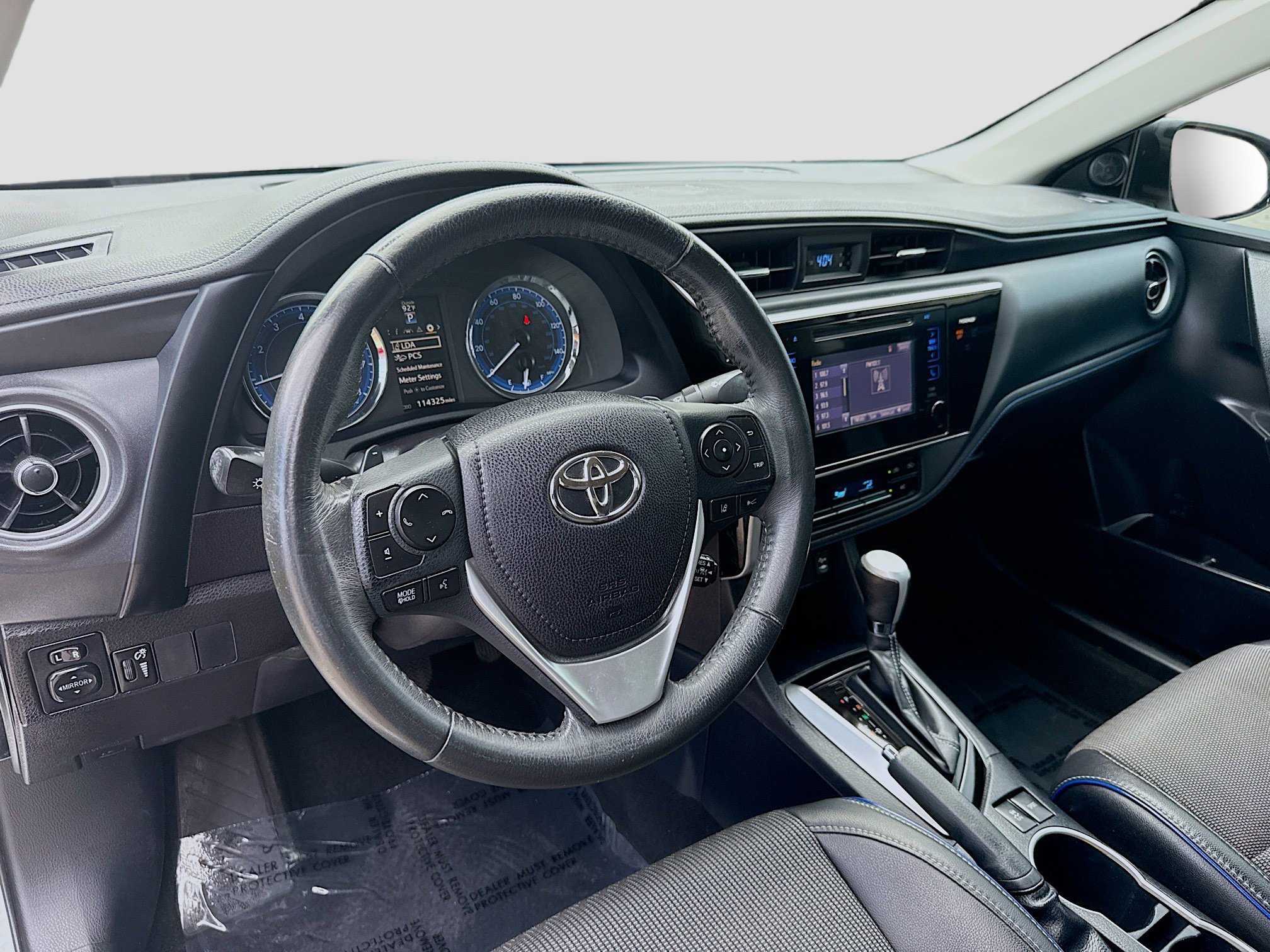 Used 2017 Super White Toyota SE image 9