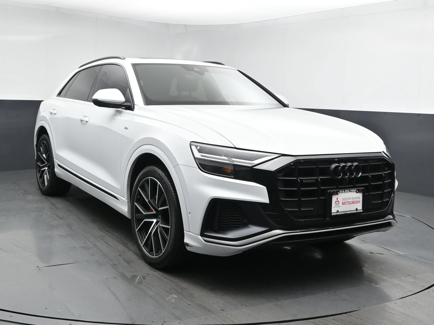 Used 2021 White Audi Premium Plus image 2