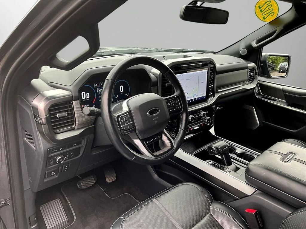 Used 2022 Gray Metallic Ford Platinum image 20