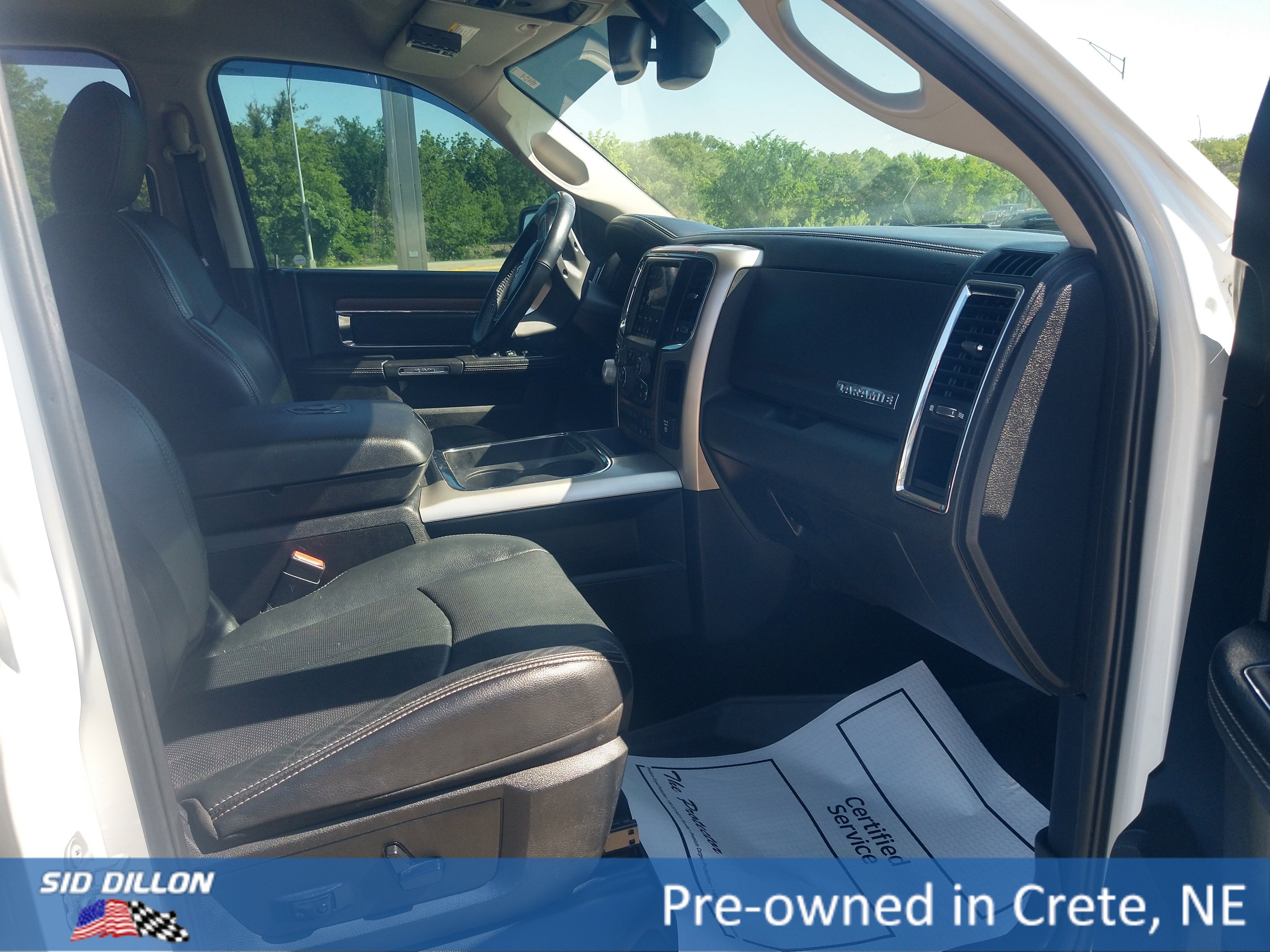 Used 2018 Bright White Clearcoat Ram Laramie image 4