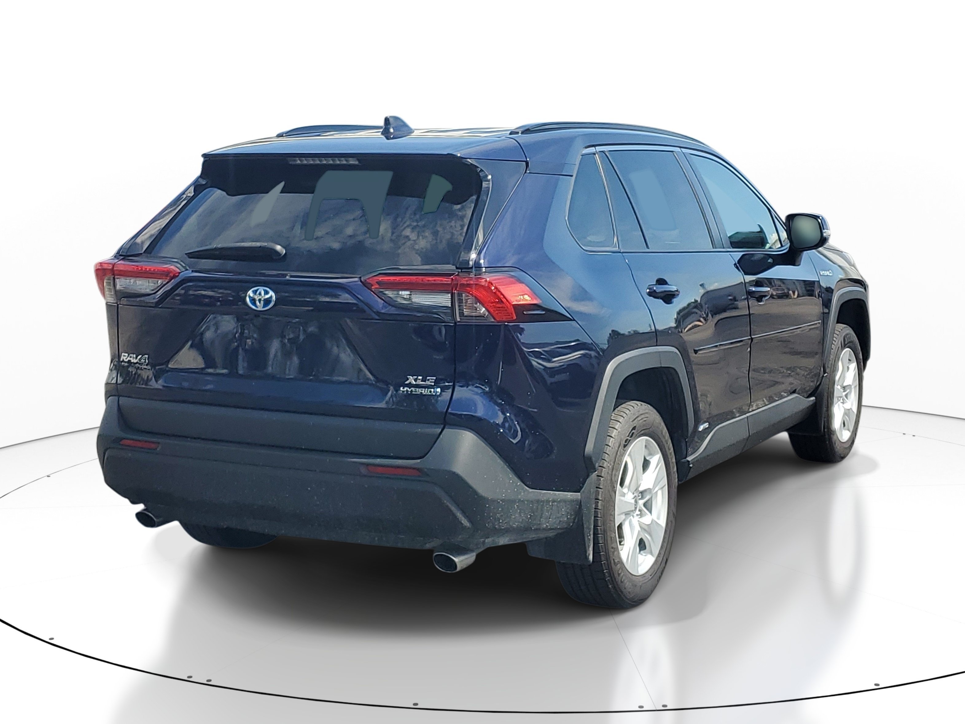 Used 2021 Blue Print Toyota Hybrid XLE image 5