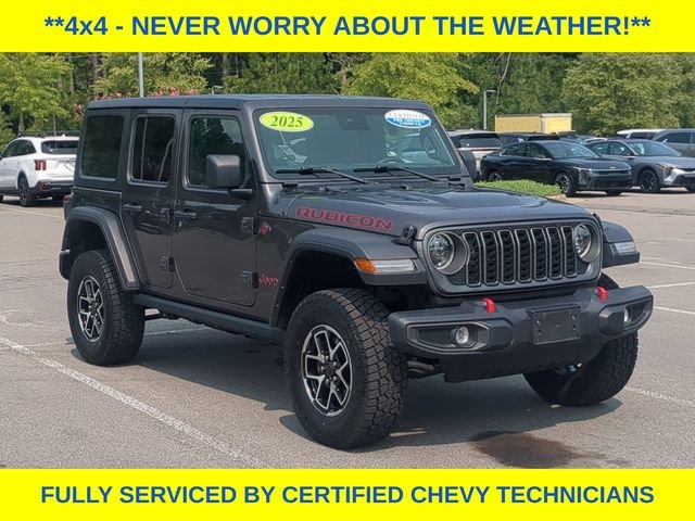 Used 2025 Gray Jeep Rubicon image 3