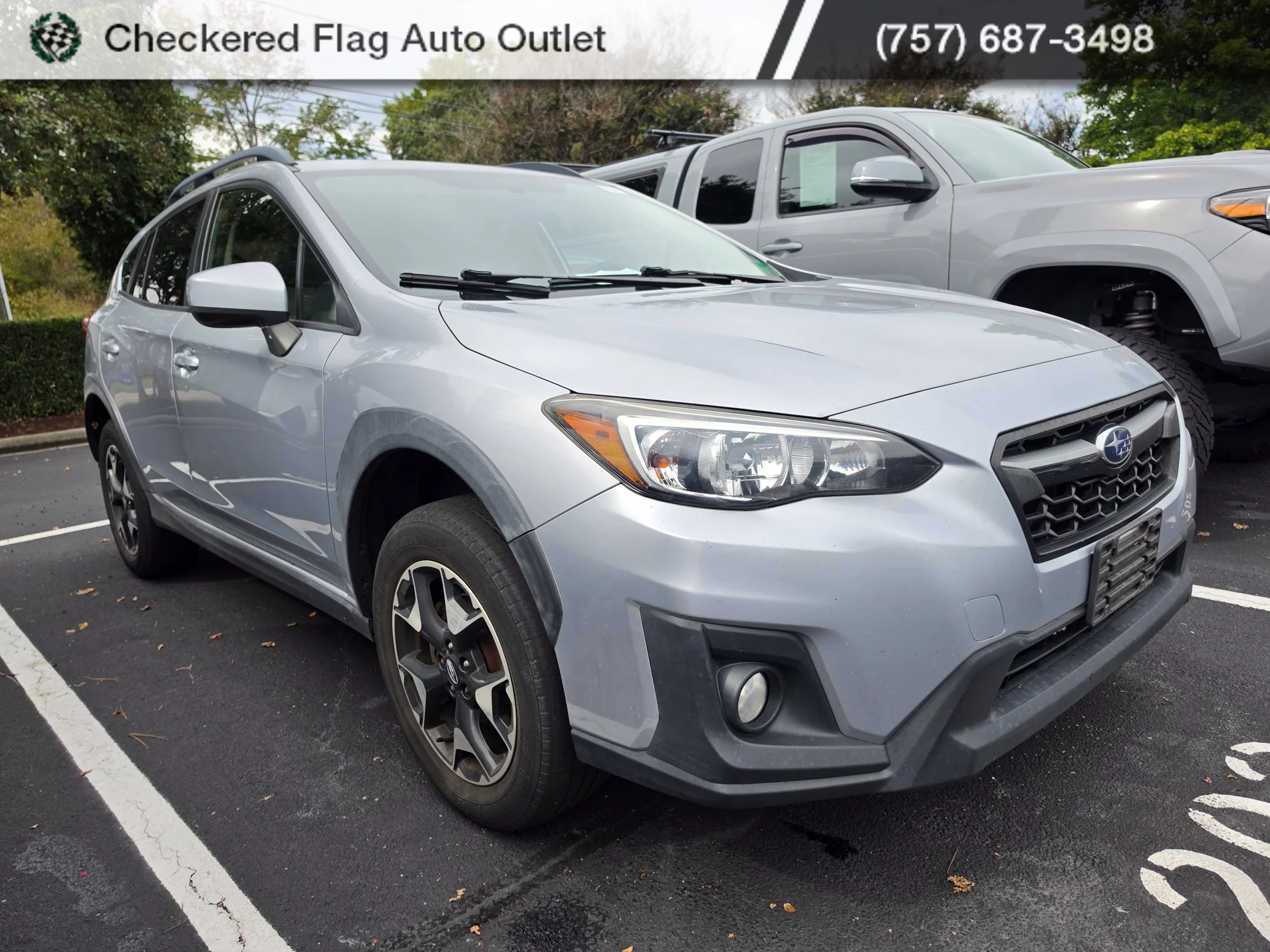 Used 2020 Ice Silver Metallic Subaru Premium image 3