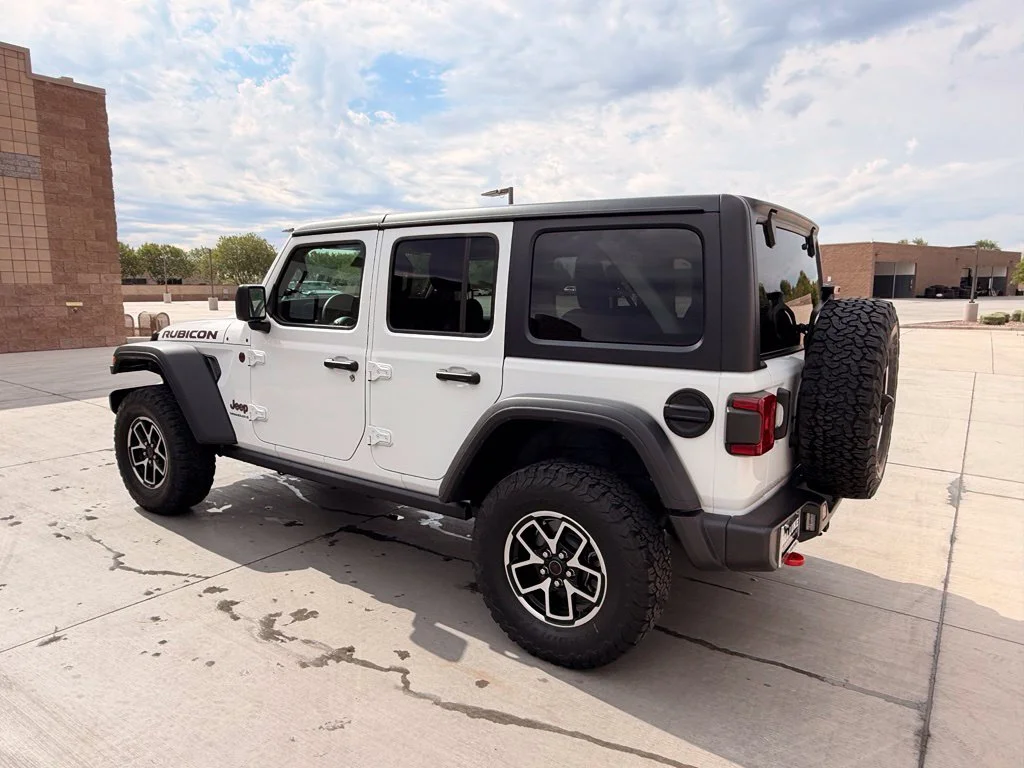 Certified Used 2025 White Jeep Rubicon image 11