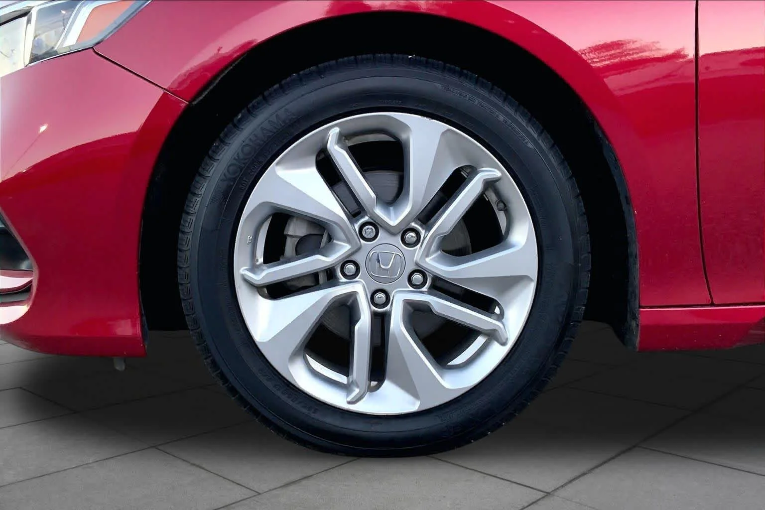 Certified Used 2019 Radiant Red Metallic Honda LX 1.5T image 11